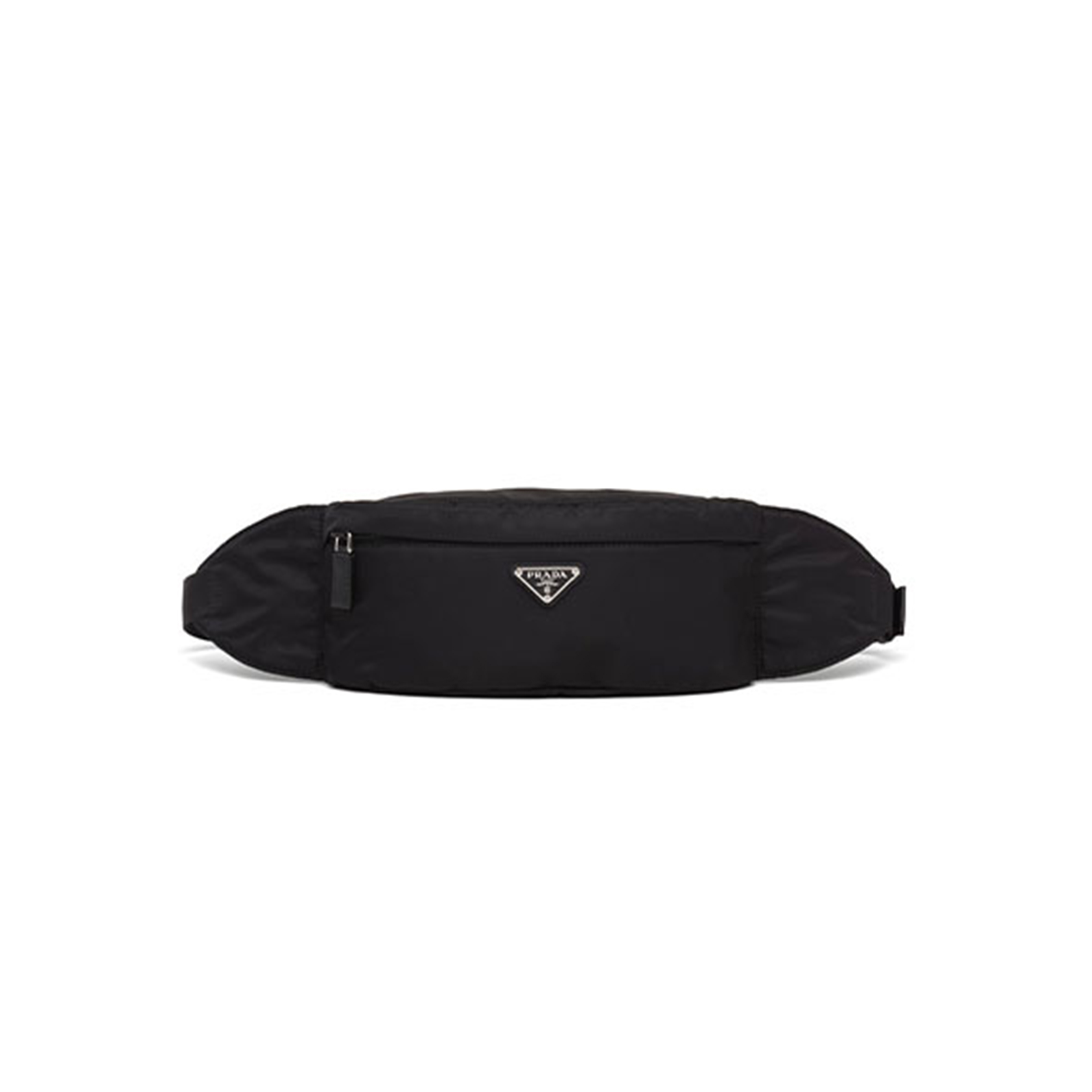 Pra*a re-nylon and saffiano leather belt bag 2vl034 (26*12cm)